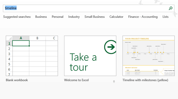 Modelo de cronograma em Excel